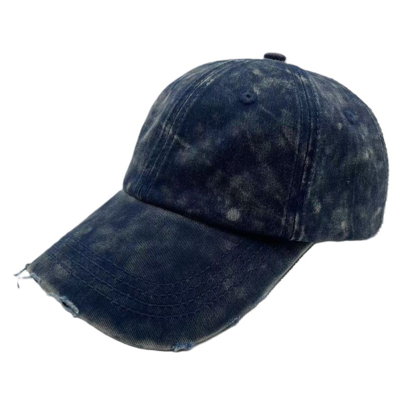 denim custom dad cap